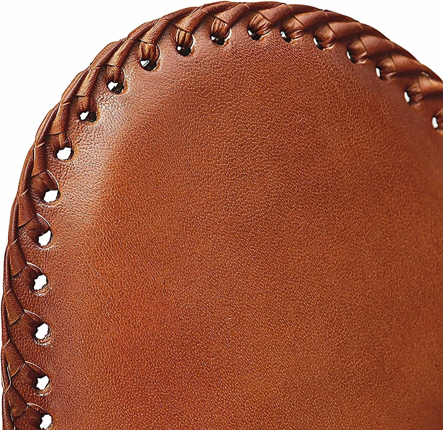 Brown Leather Butterfly Chair in (Natural Tan)