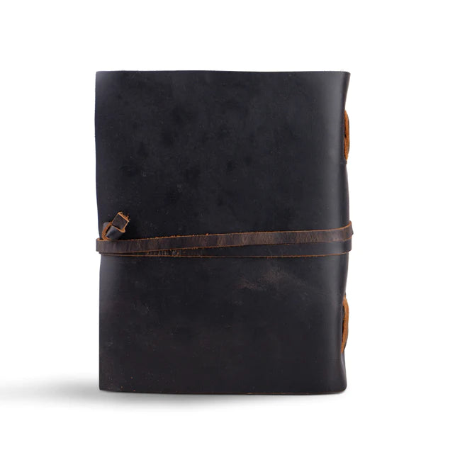 Heritage Scroll Leather Diary Leather Journal