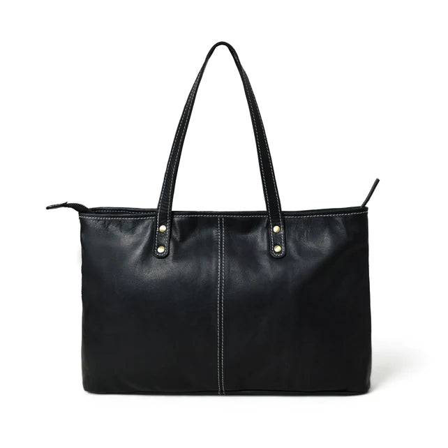 Luxury meets Utility: The Blake Cowhide Tote Bag Leather Tote Bag