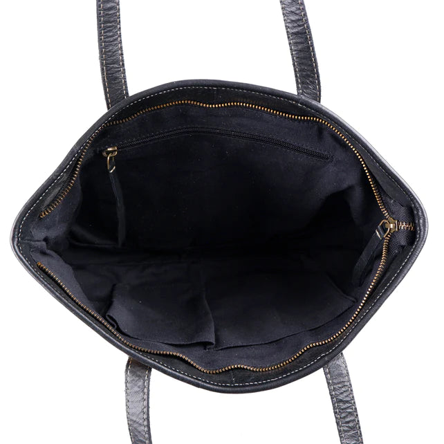 Luxury meets Utility: The Blake Cowhide Tote Bag Leather Tote Bag