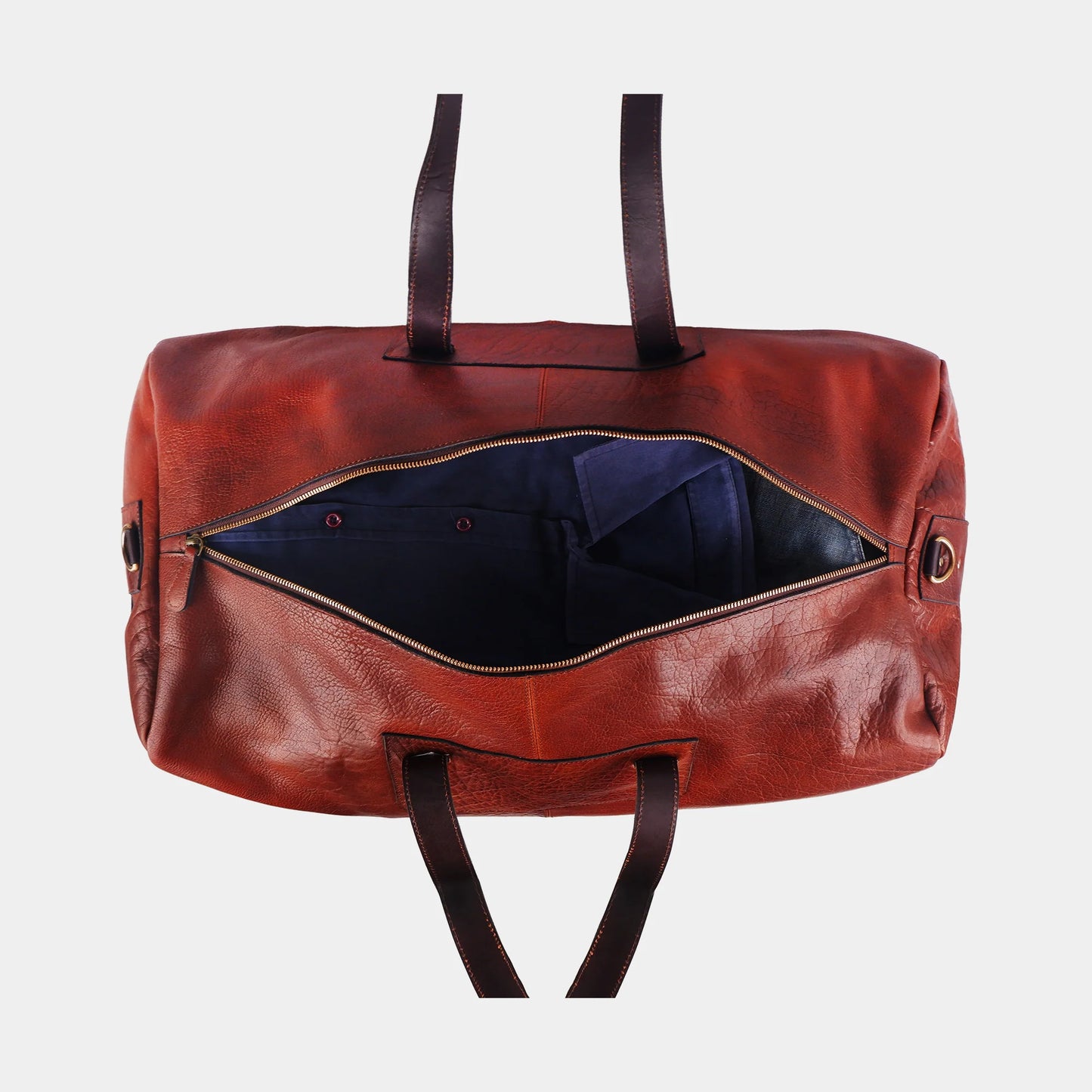 Buffalo Enclave Leather weekender Duffel Bag for both men and women