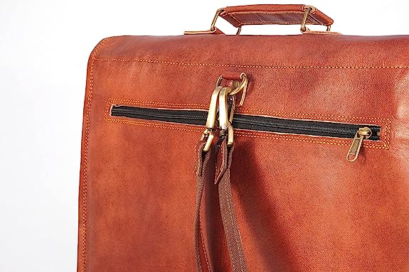 Handmade Leather Messenger Laptop Computer Satchel Distressed Bag Stylish Backpack and Briefcase Bag for Men