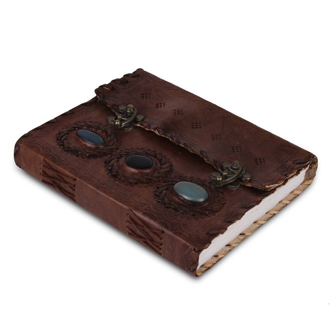 Oldowan Tri-Stone Diary - A Timeless Journal of Elegance and History