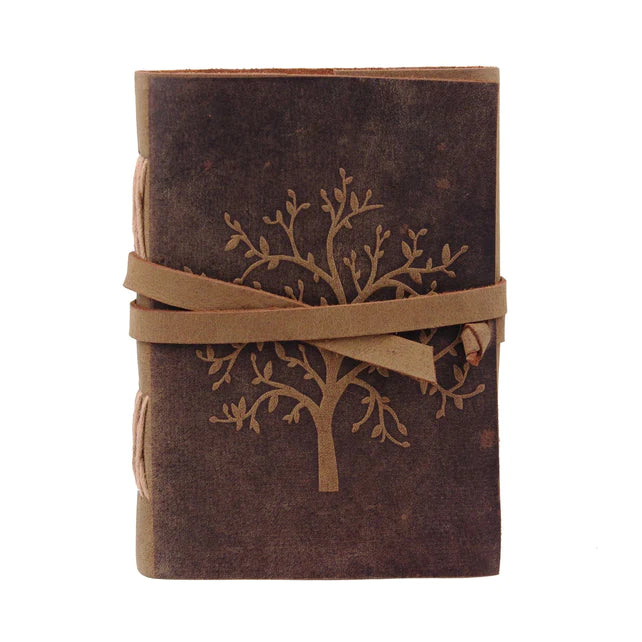 Budding Tales: The Sapling Vintage Notebook Leather Journal