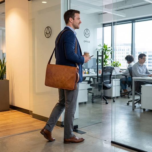 Why Is a Leather Laptop Bag a Smart Investment for Professionals?