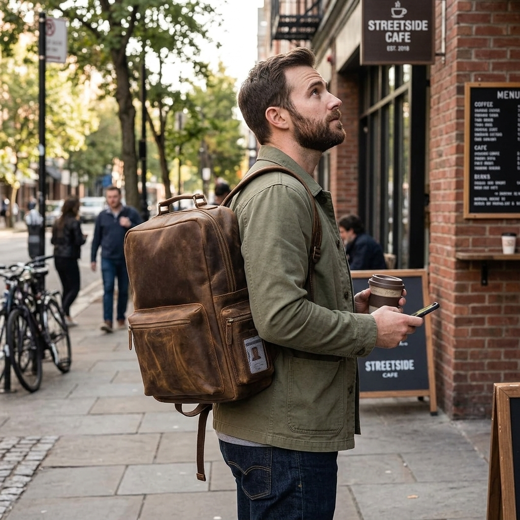 7 Practical Things You Can Do with a Leather Backpack in Daily Life
