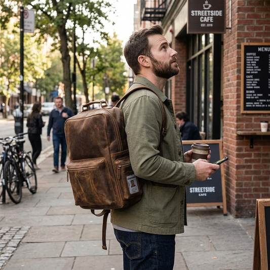 7 Practical Things You Can Do with a Leather Backpack in Daily Life