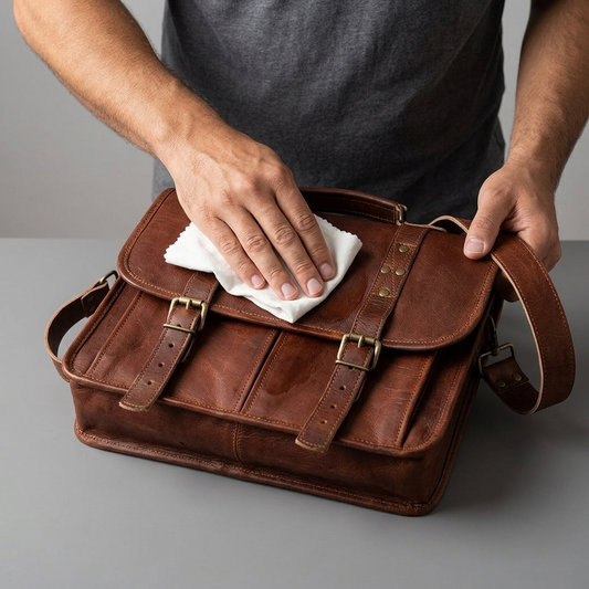 How to Clean a Goat Leather Messenger Bag: Complete Care &amp; Maintenance Guide