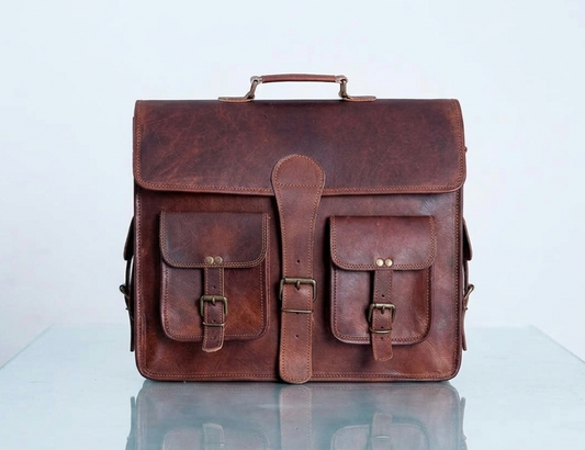 leather briefcase for men