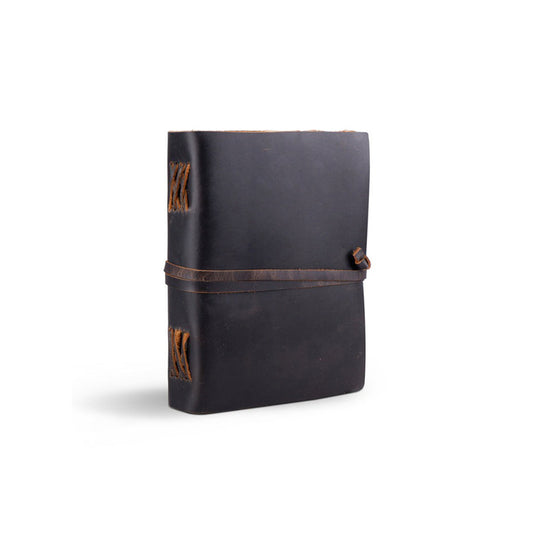 Heritage Scroll Leather Diary Leather Journal