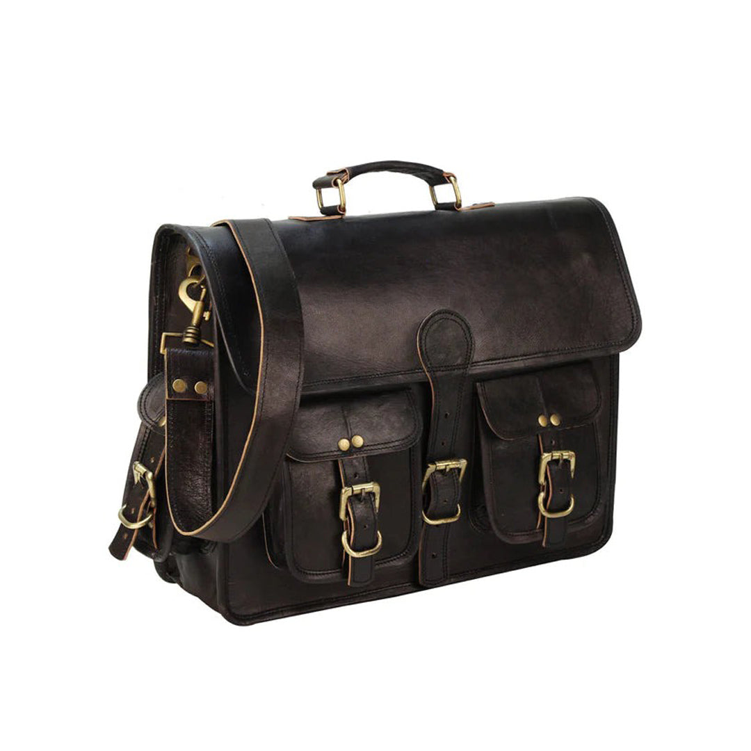 Classic Leather Messenger - Sebastian Edition Leather Messenger Bag