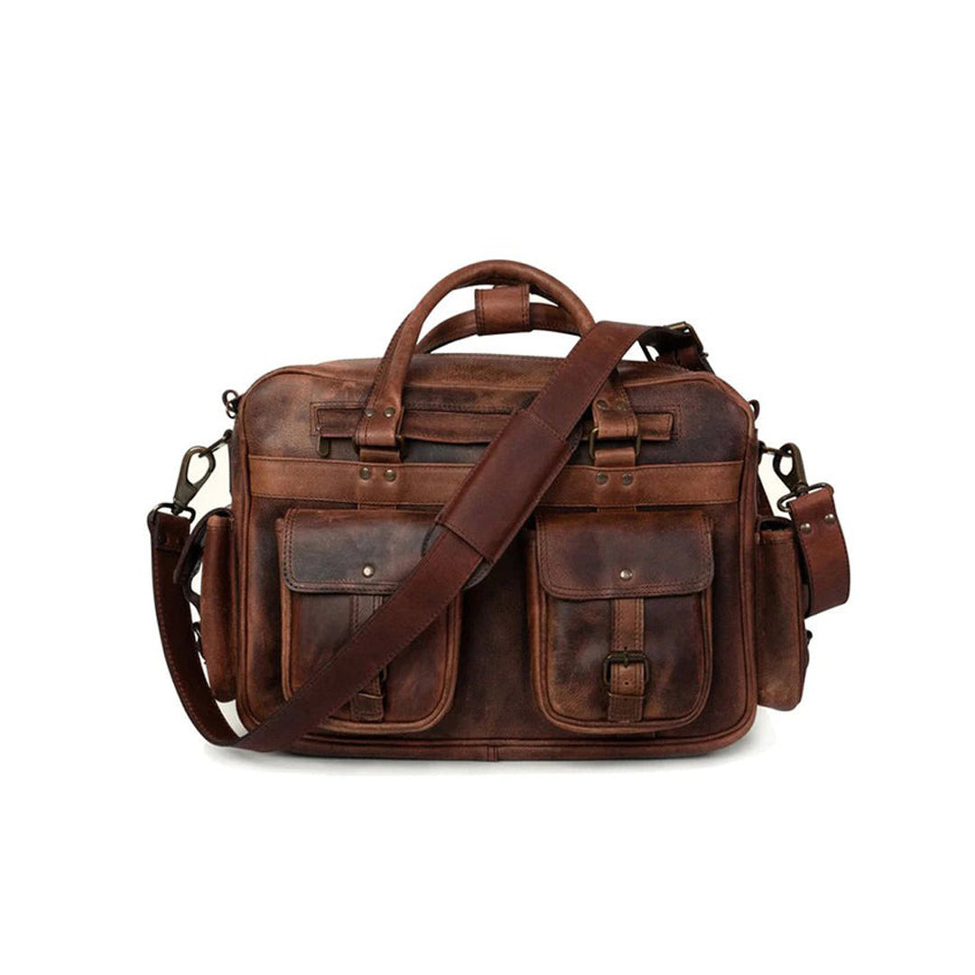 Maverick Wingman Briefcase Leather messenger bag