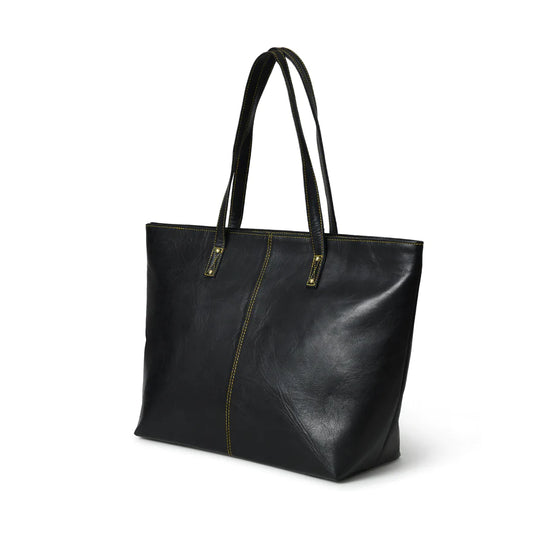 The Kim Tote Bag - Black