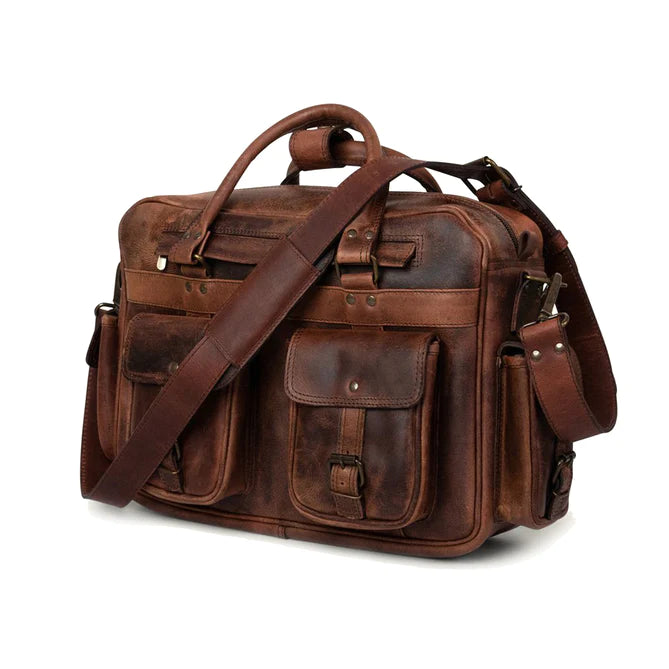 Maverick Wingman Briefcase Leather messenger bag