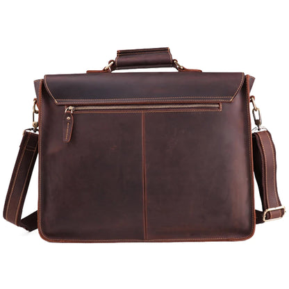 Denver Urbanite Office Companion Leather Messenger Bag