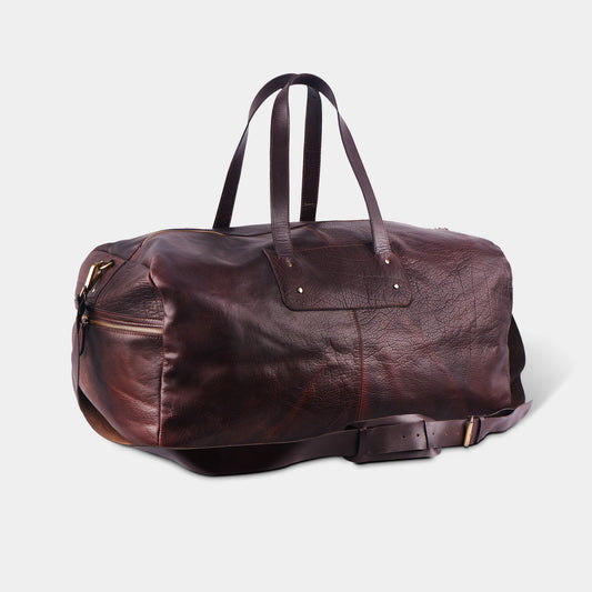 Buffalo Enclave Leather weekender Duffel Bag for both men and women