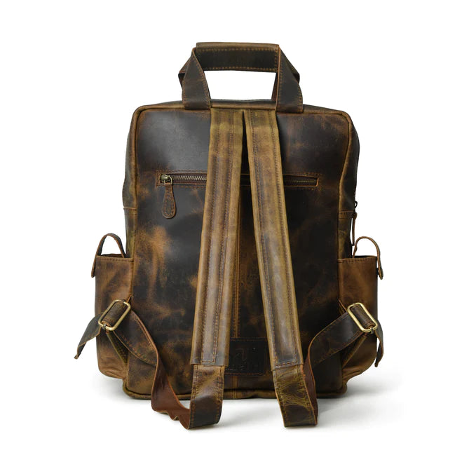 Golden Rush Agitator Backpack Leather backpack