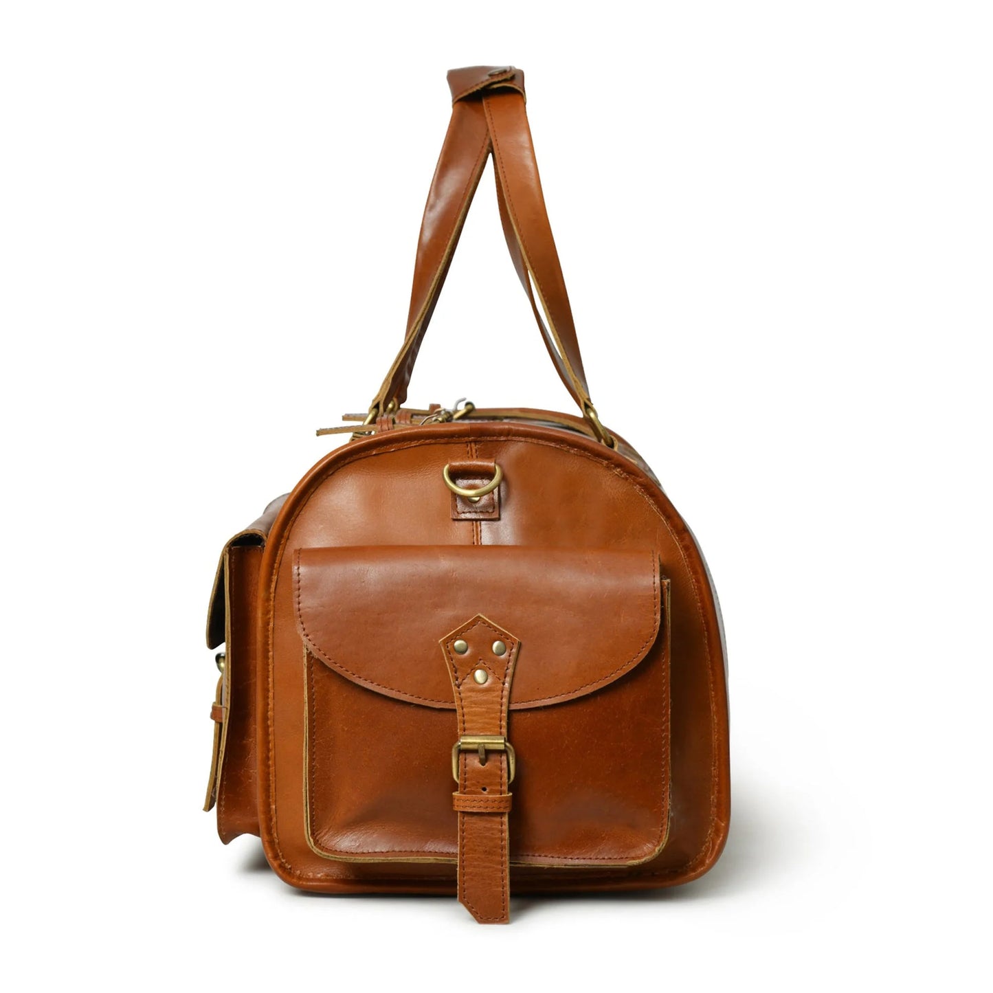 The Fenrich Voyager Duffel Bag Leather Duffle Bag