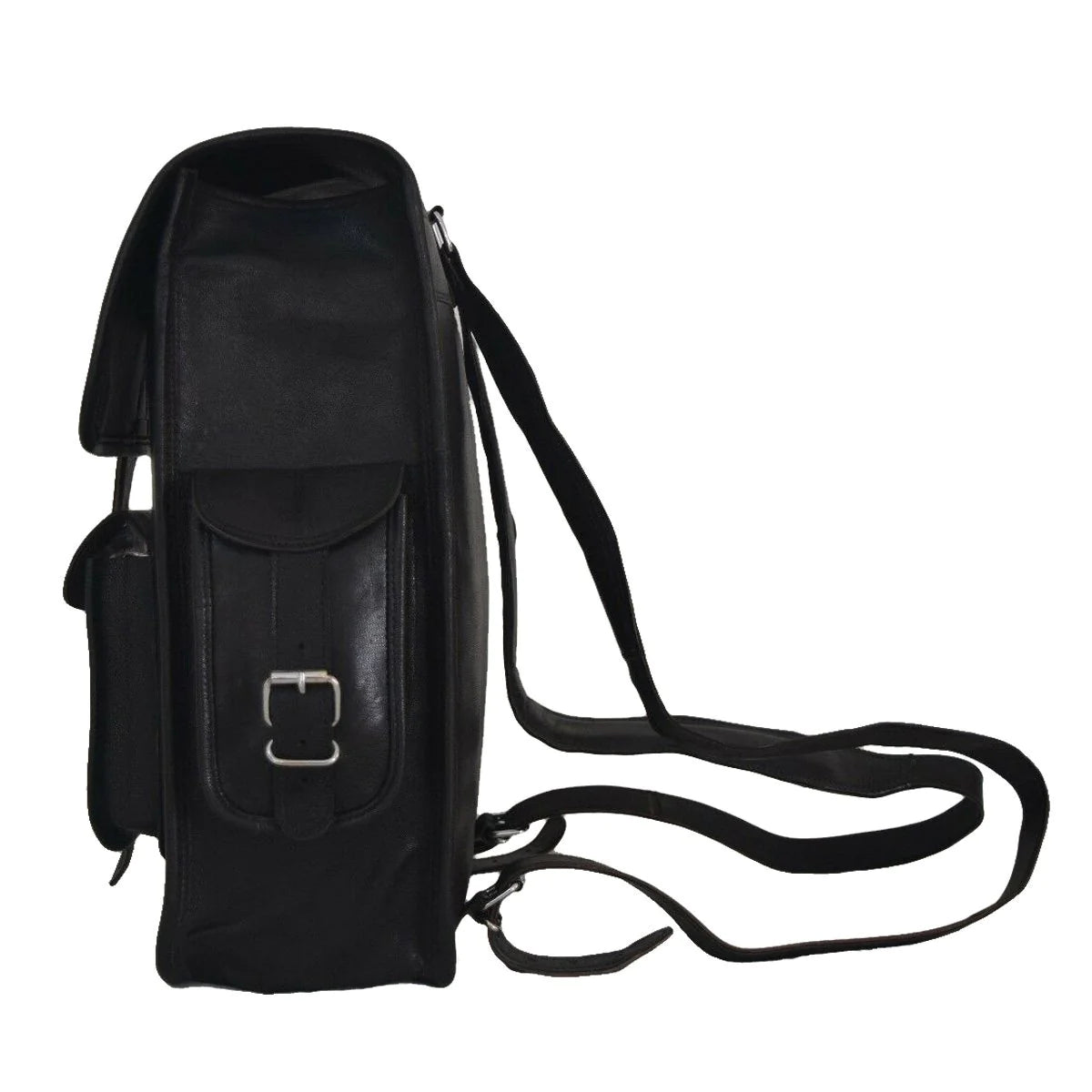 Charcoal Explorer Edward Backpack Leather unisex Backpack