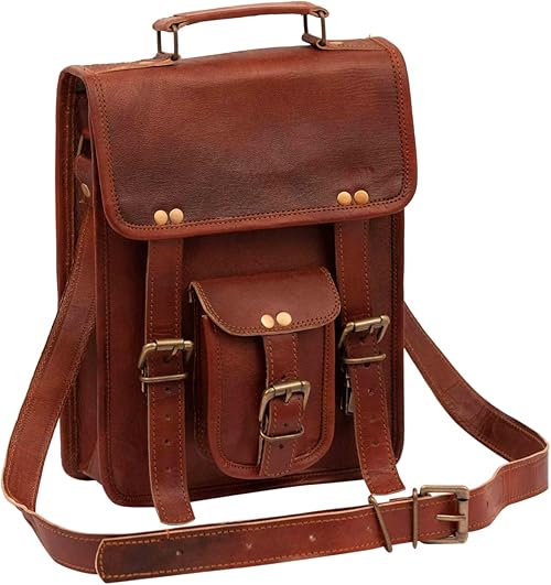 Vintage Genuine Leather iPad/Tablet/Tab/Kindle Satchel Cross Body Shoulder Messenger Bag