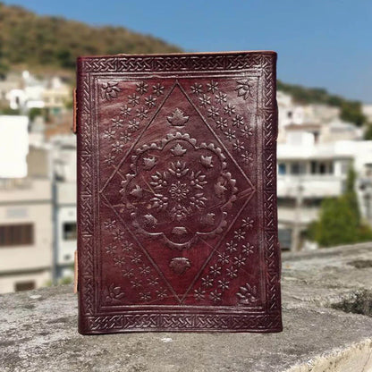 Ink & Legacy: Custom Memphis Leather Notebook Leather Journal