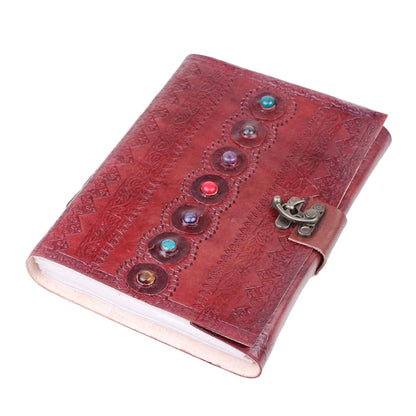 7 Stones Leather Journal Leather Notebook