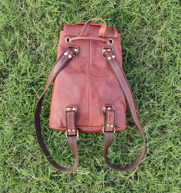 Victoria Miniature Cutie Pack Leather Backpack for women