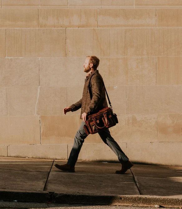 Maverick Wingman Briefcase Leather messenger bag